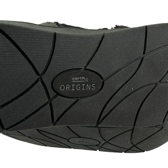 Earth Origins Willa Comfort Faux Fur Lined Bootie Winter Boot Black Size 7 - Picture 8 of 14